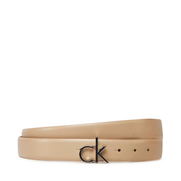 Calvin Klein Ceinture en cuir avec logo - 95 Beige- Ref 38 €