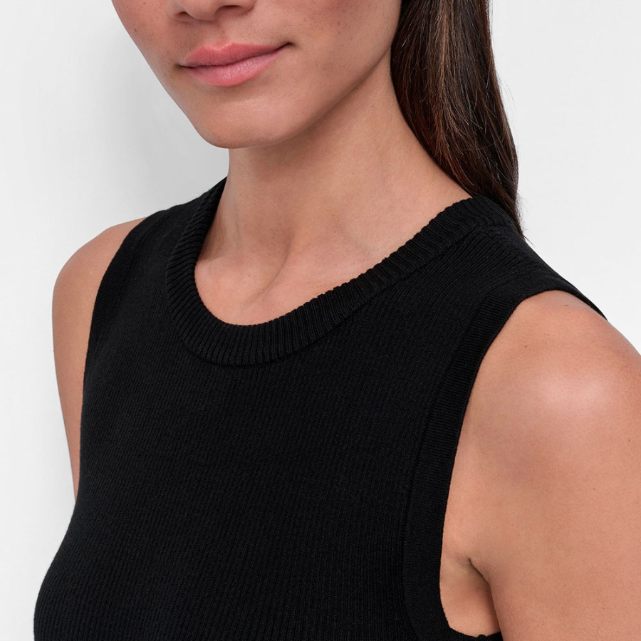 vestido-side-logo-rib-midi vestido-side-logo-rib-midi