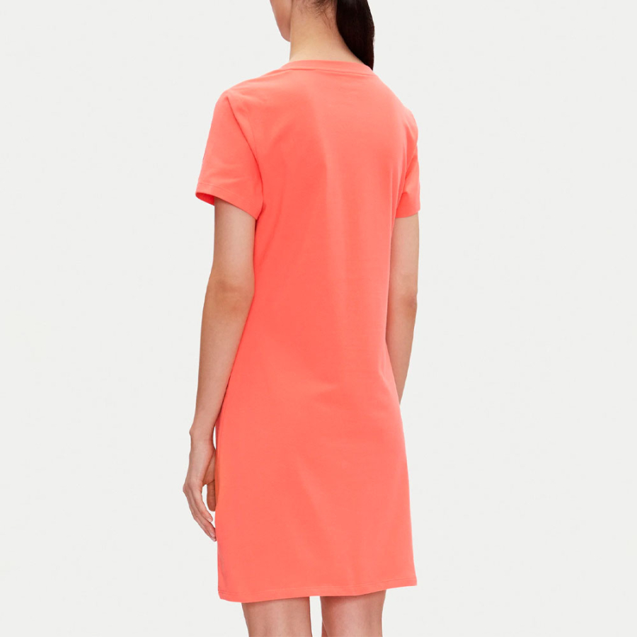 robe-mini-col-en-v-avec-logo-clous