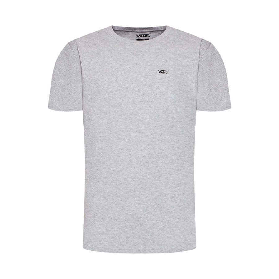 camiseta-cinza-com-logo-no-peito-esquerdo-da-vans camiseta-cinza-com-logo-no-peito-esquerdo-da-vans