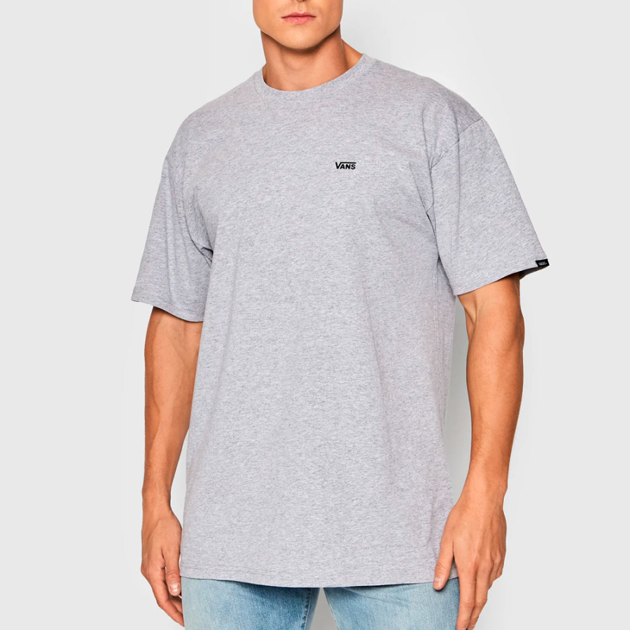 t-shirt-grigia-con-logo-sul-petto-sinistro-di-vans t-shirt-grigia-con-logo-sul-petto-sinistro-di-vans