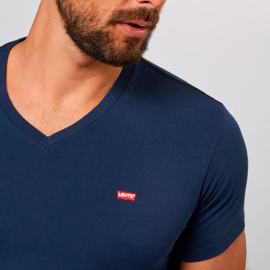 camiseta-levis-original-v-neck-azul-marino camiseta-levis-original-v-neck-azul-marino