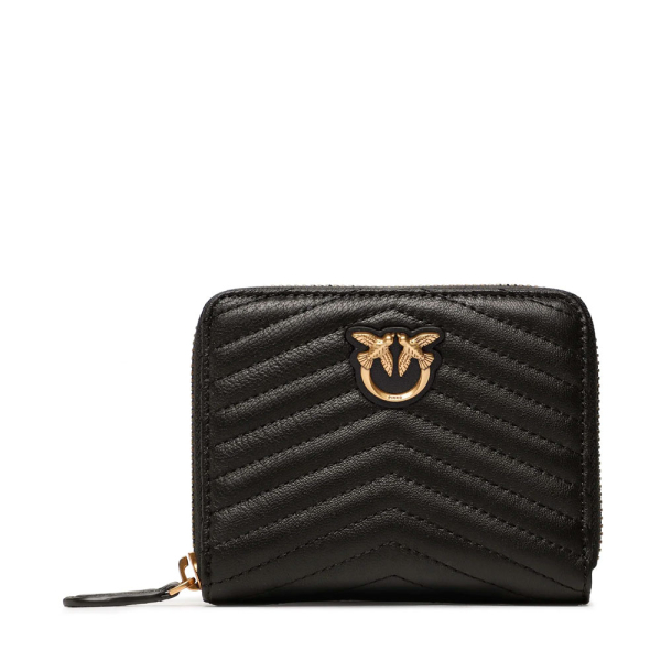 Pinko PORTEFEUILLE ZIPP TAYLOR - U Noir- Ref 140 €
