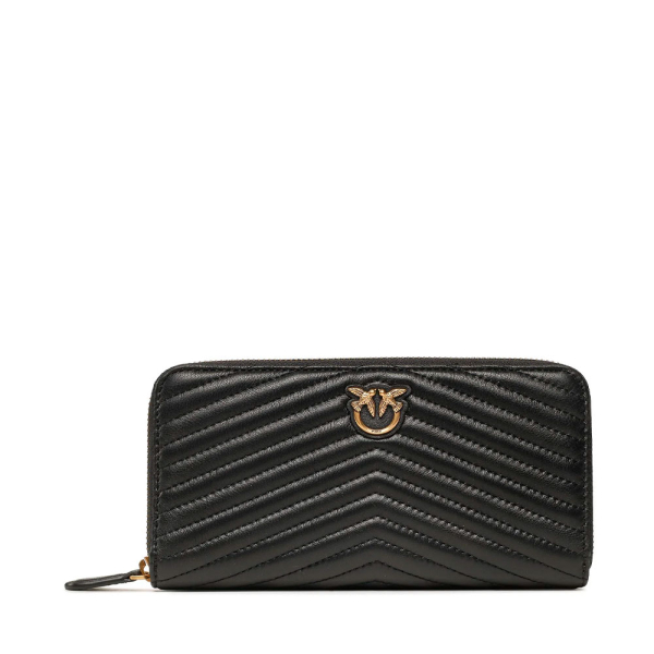 Pinko Portefeuille zipp Ryder - U Noir- Ref 156 €