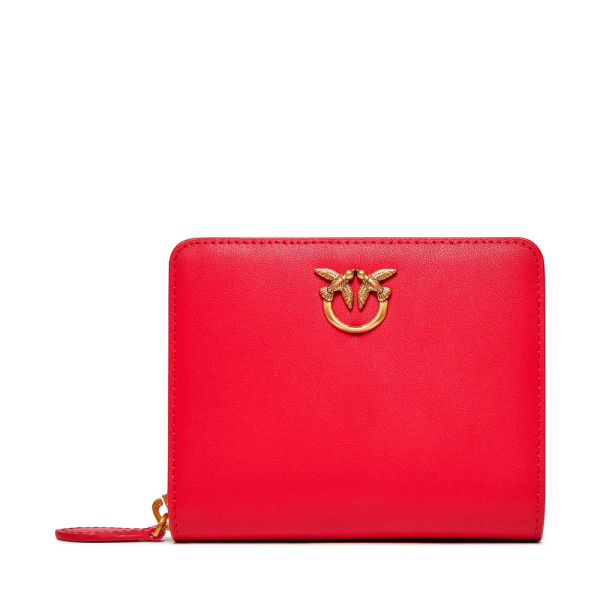 Pinko PORTEFEUILLE ZIPP TAYLOR - U Rouge- Ref 124 €