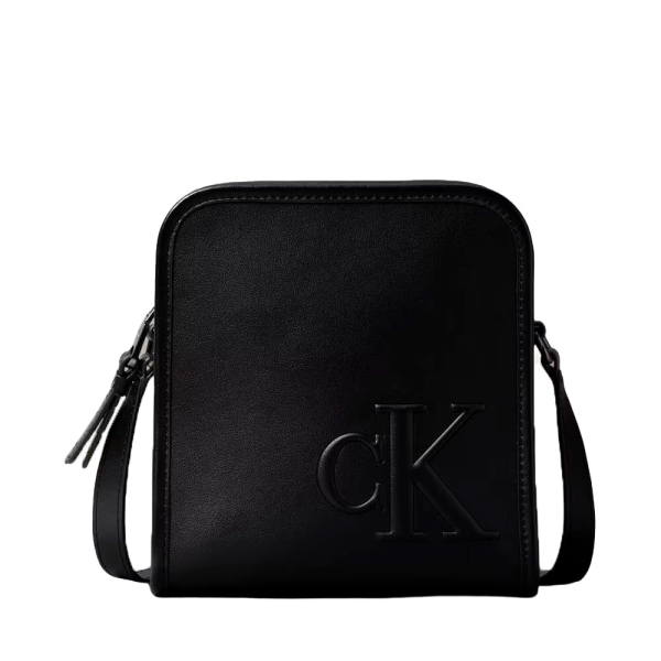 Calvin Klein SAC BANDOULIRE IMPRESSION SCULPT REPORTER - U Noir- Ref 56 €