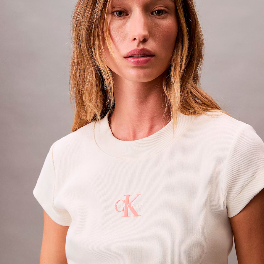 t-shirt-monogramme-coupe-slim t-shirt-monogramme-coupe-slim