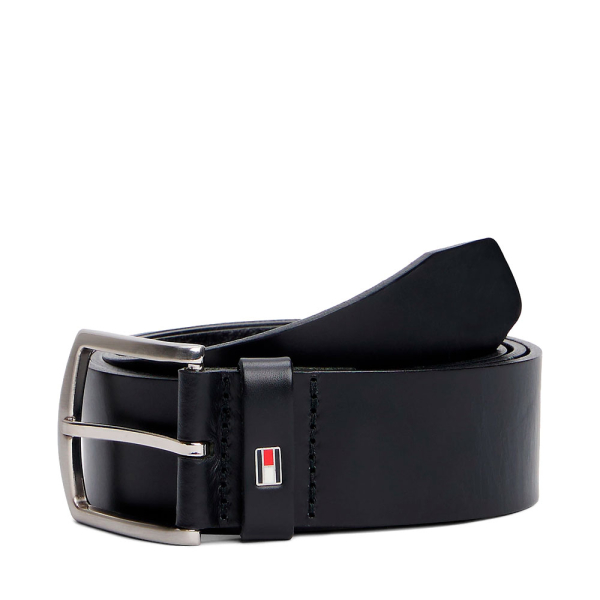 Tommy Hilfiger Ceinture en cuir Denton avec logo - 80 Noir- Ref 40 €
