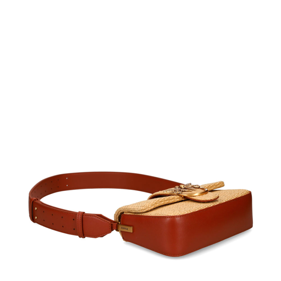 love-one-mini-bolsa-transversal-de-rafia-slouchy love-one-mini-bolsa-transversal-de-rafia-slouchy