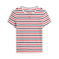 0FG-WHITE / RED / NAVY STRIPE