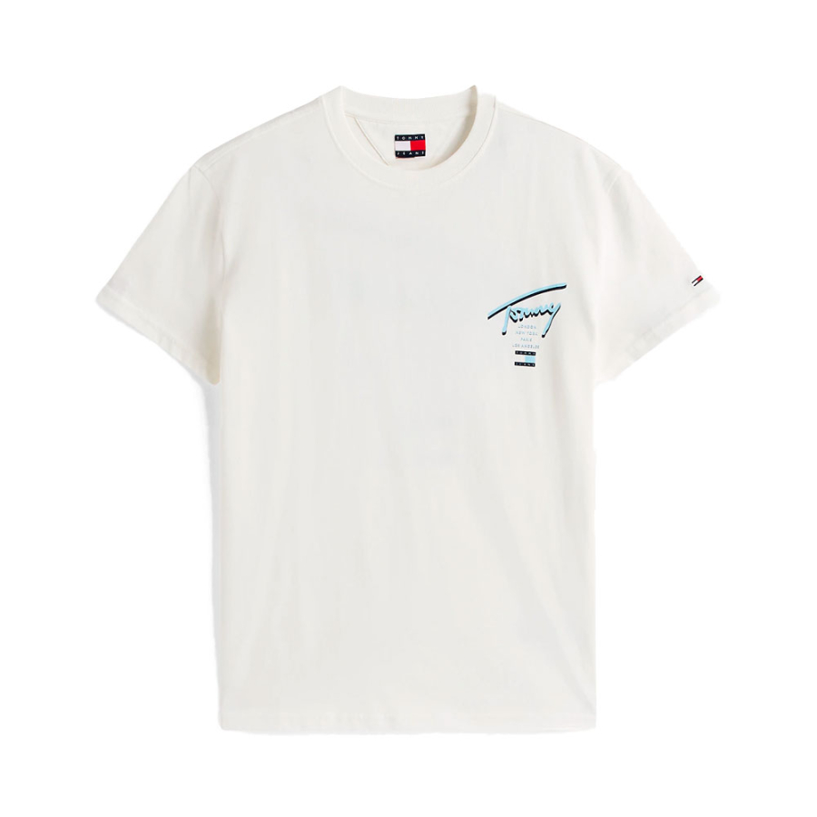t-shirt-ras-du-cou-signature-avec-logo t-shirt-ras-du-cou-signature-avec-logo