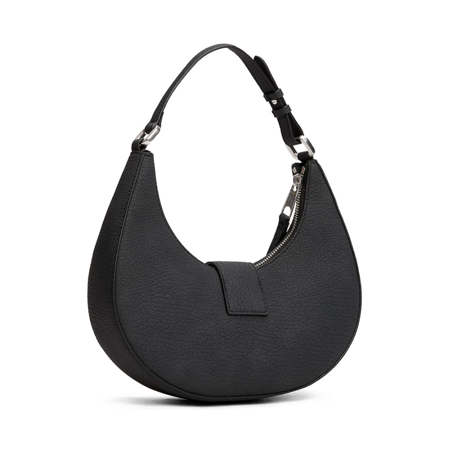 borsa-hobo-con-chiusura-a-torsione-e-logo borsa-hobo-con-chiusura-a-torsione-e-logo
