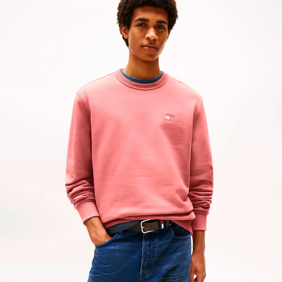 sweat-shirt-en-polaire-avec-patch-de-marque sweat-shirt-en-polaire-avec-patch-de-marque