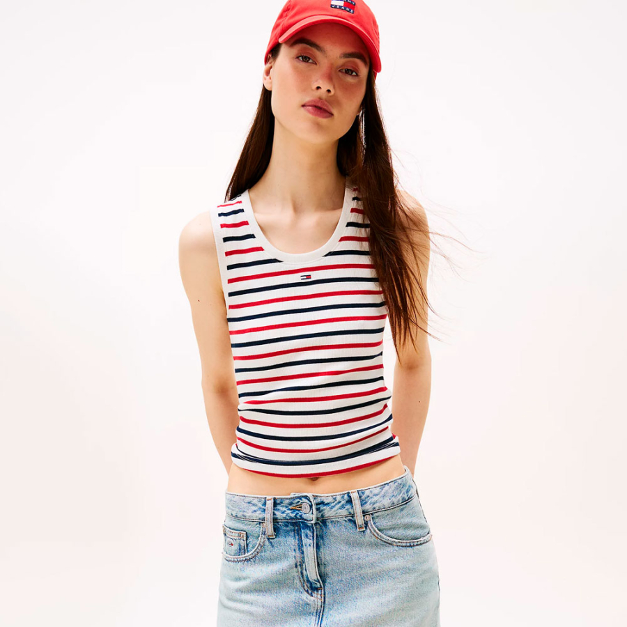 slim-sleeveless-t-shirt-with-embroidered-logo slim-sleeveless-t-shirt-with-embroidered-logo
