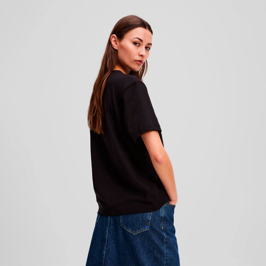 t-shirt-con-logo-sfocato-klj t-shirt-con-logo-sfocato-klj