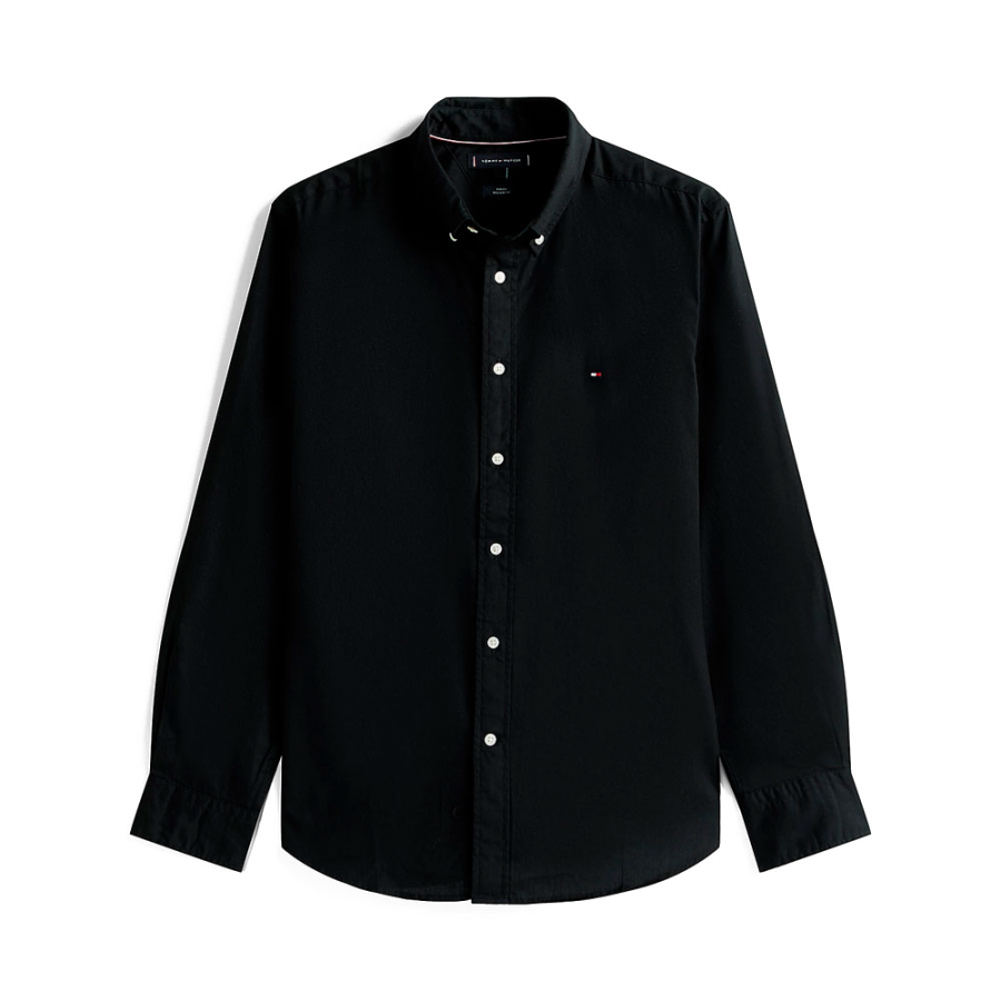 camisa-de-popeline-flexivel-com-corte-regular camisa-de-popeline-flexivel-com-corte-regular