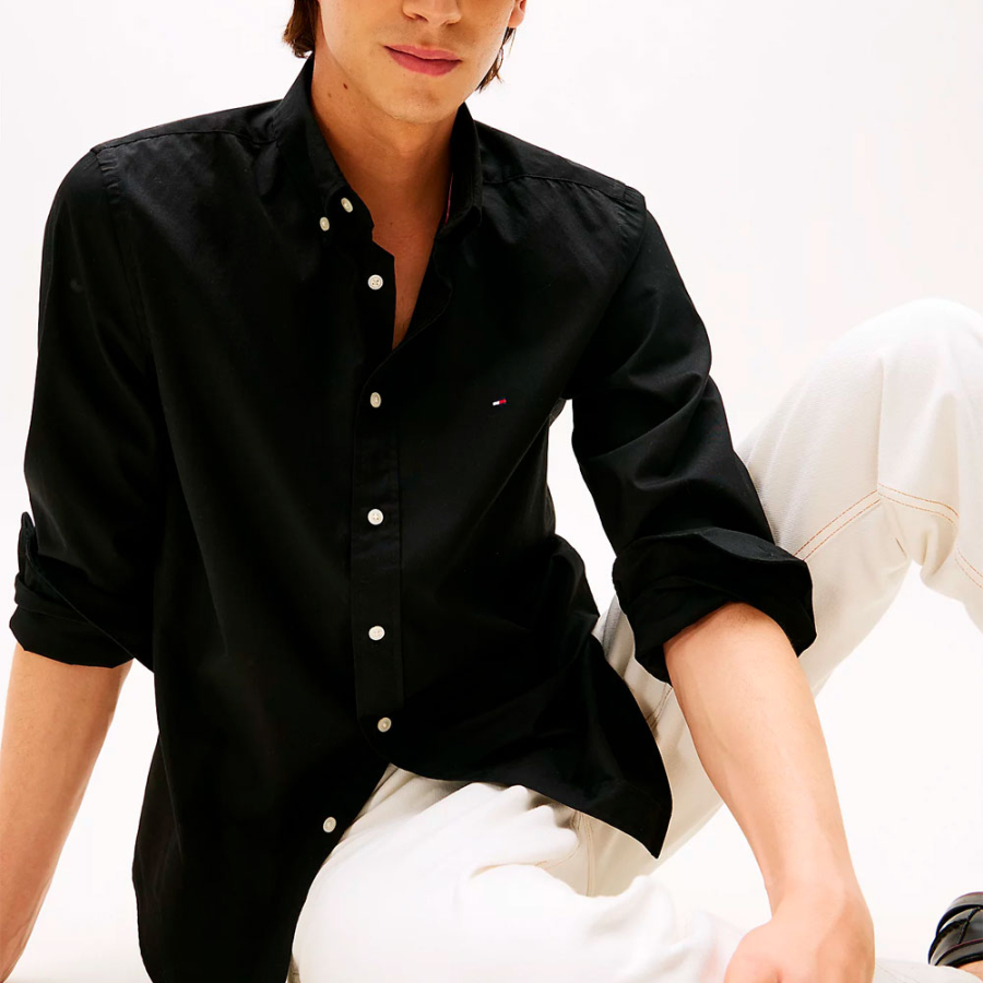 camicia-in-popeline-flessibile-con-vestibilita-regolare