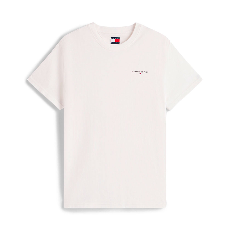 t-shirt-slim-con-logo-lineare t-shirt-slim-con-logo-lineare