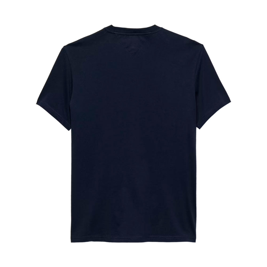 slim-t-shirt-with-linear-logo slim-t-shirt-with-linear-logo