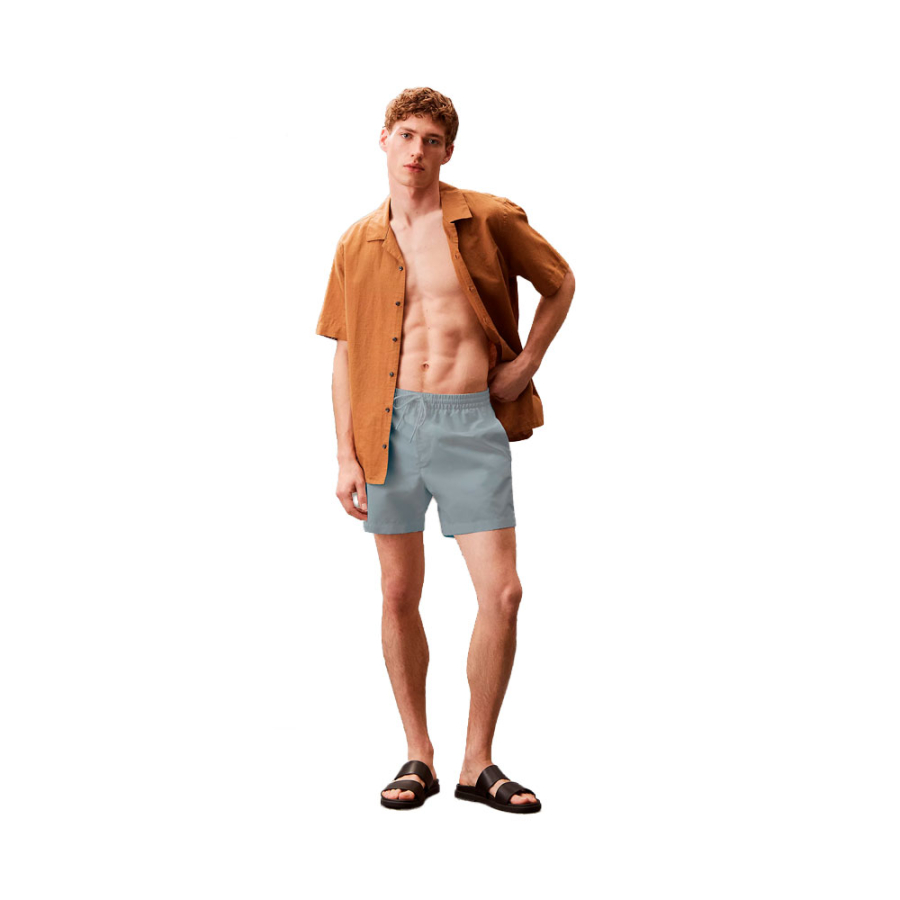 mid-length-drawstring-swimsuit-logo-tape mid-length-drawstring-swimsuit-logo-tape