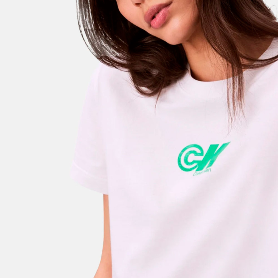 camiseta-slim-de-punto-con-logo-ck camiseta-slim-de-punto-con-logo-ck