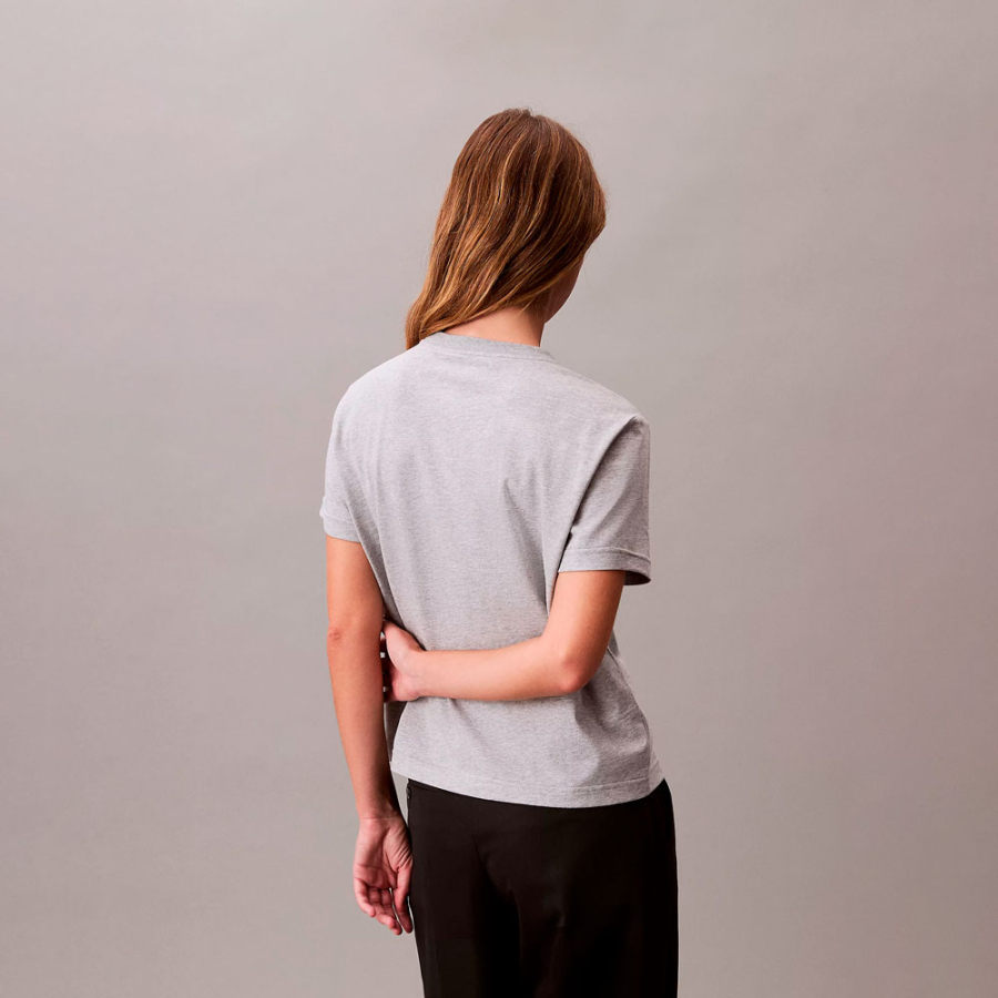camiseta-slim-de-punto-con-logo-ck camiseta-slim-de-punto-con-logo-ck