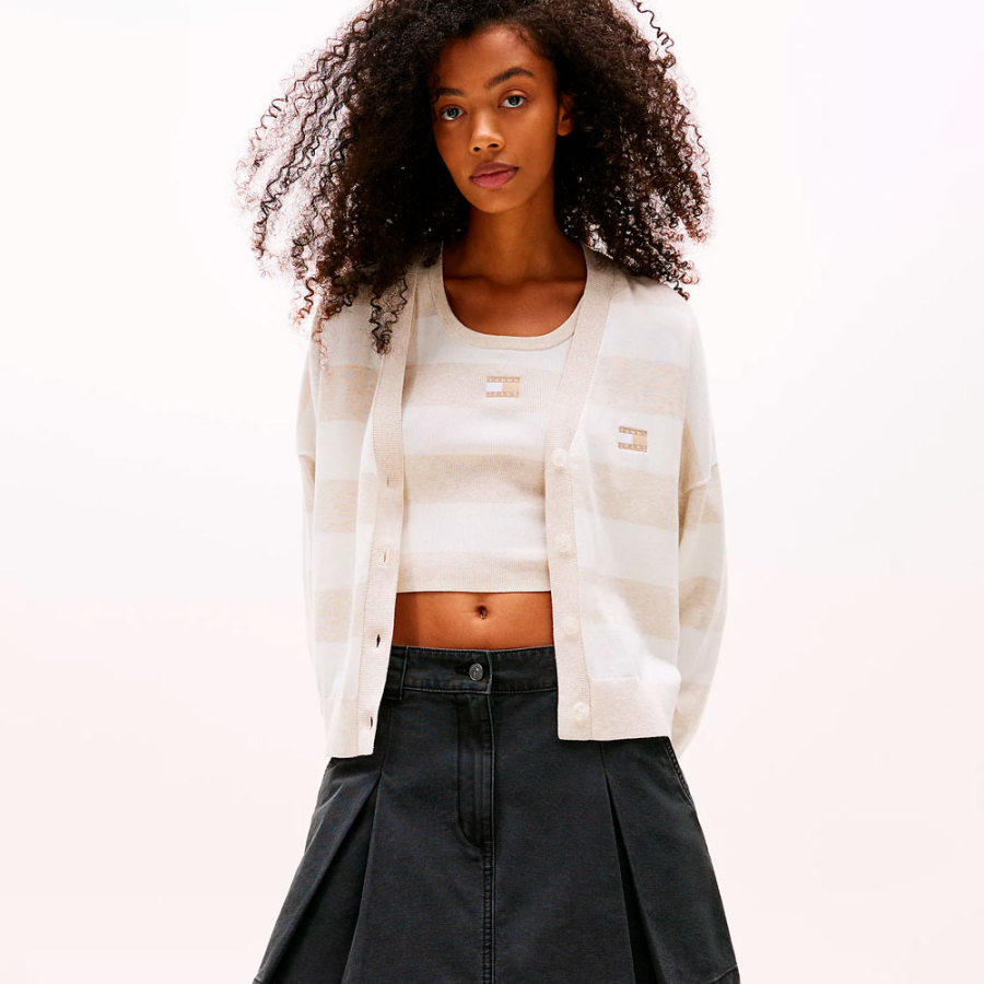 cardigan-de-corte-amplio-con-parche cardigan-de-corte-amplio-con-parche