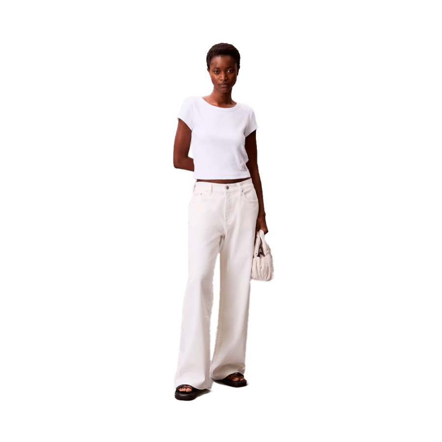 t-shirt-slim-en-coton-cotele-avec-badge t-shirt-slim-en-coton-cotele-avec-badge