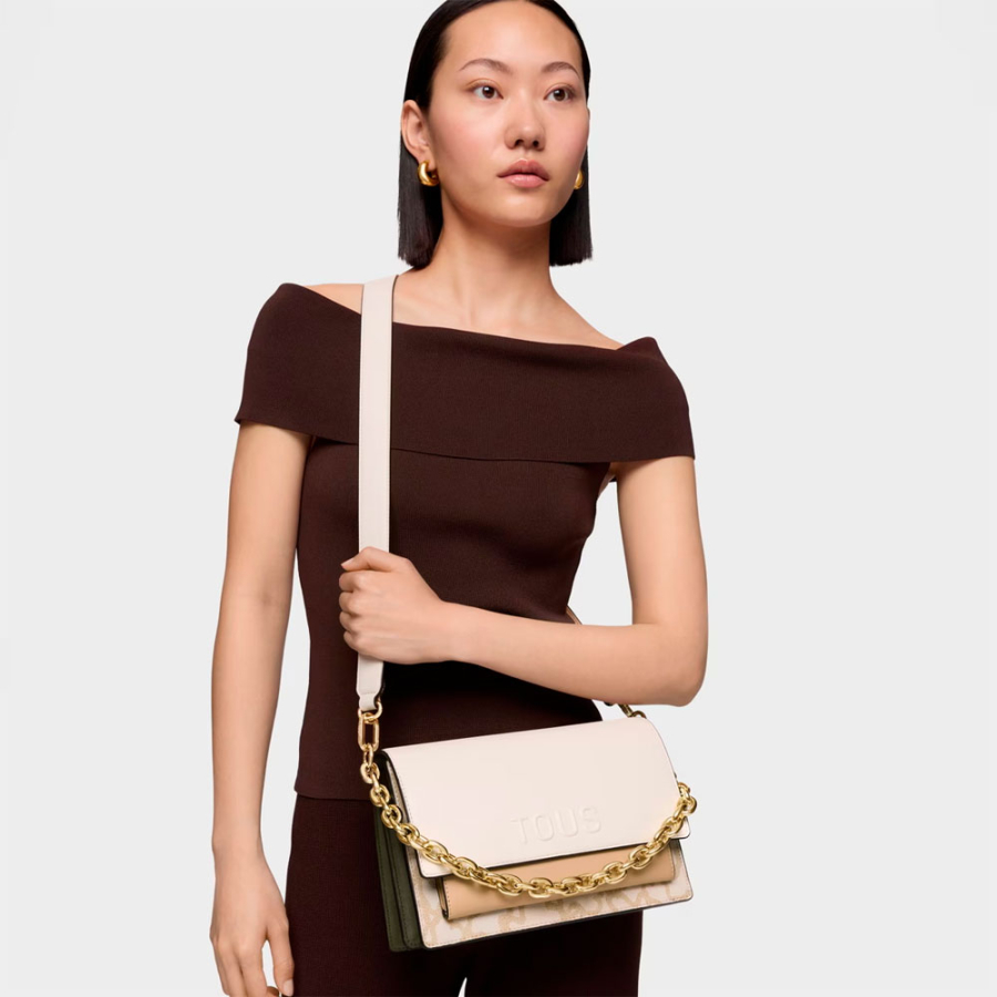 kaos-icon-audree-ivory-medium-crossbody-bag kaos-icon-audree-ivory-medium-crossbody-bag