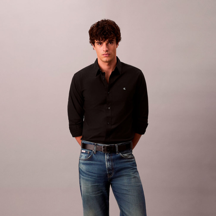 camicia-classica-oxford-abbottonata-in-tinta-unita