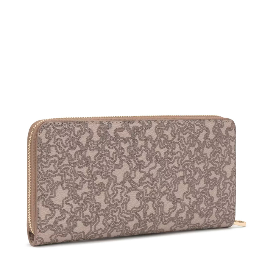 kaos-mini-lines-taupe-wallet kaos-mini-lines-taupe-wallet