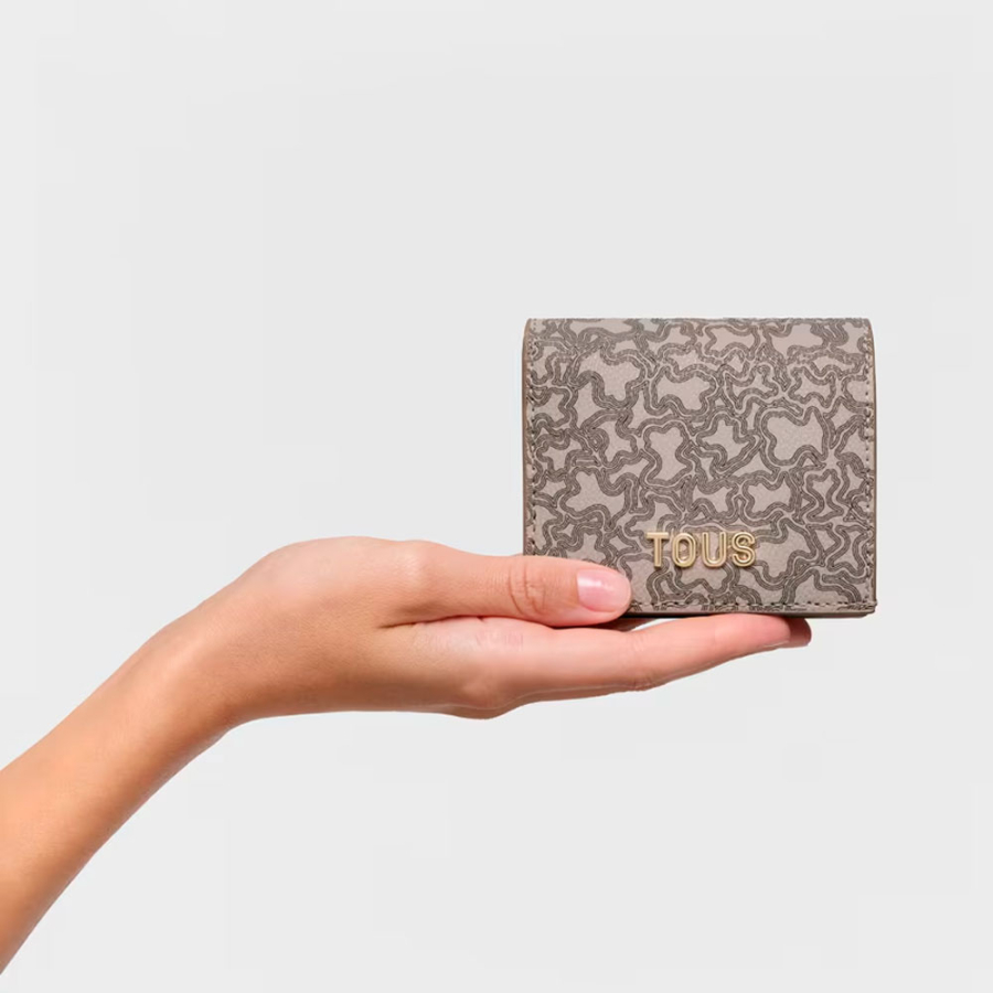 kaos-mini-lines-small-taupe-wallet kaos-mini-lines-small-taupe-wallet