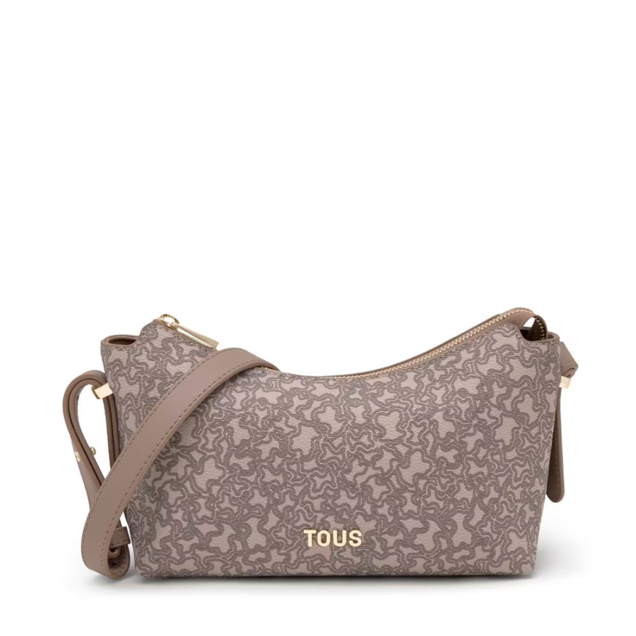 mittelgrosse-schultertasche-kaos-mini-lines-in-taupe mittelgrosse-schultertasche-kaos-mini-lines-in-taupe