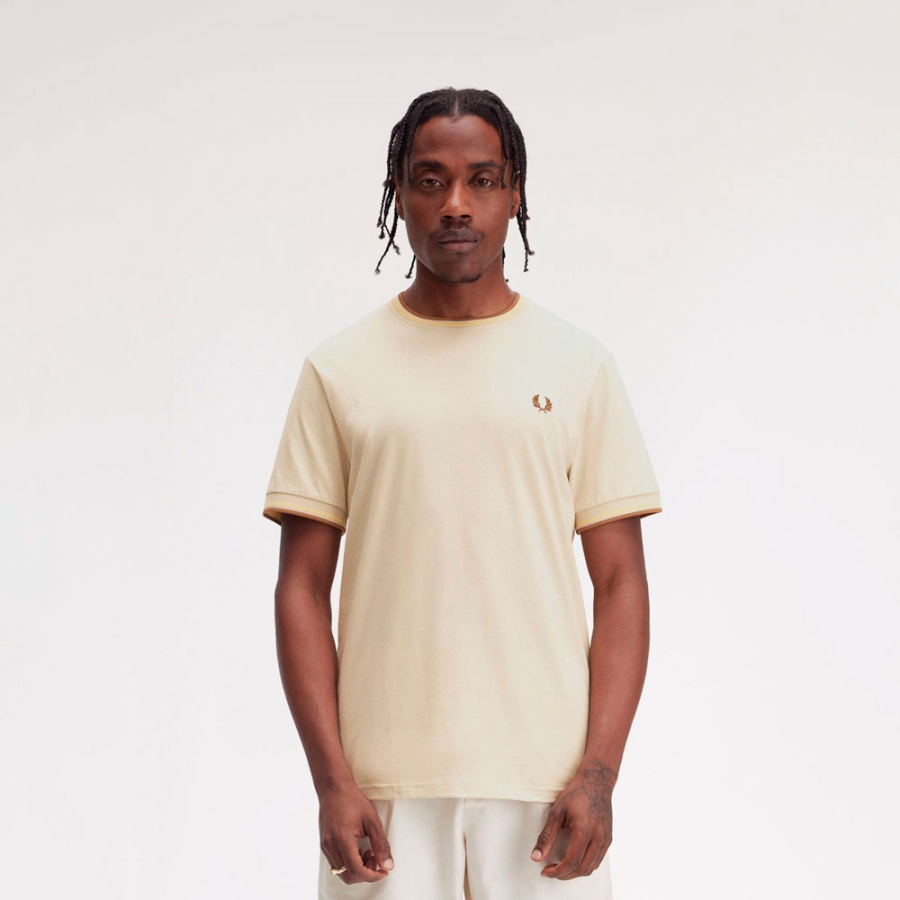t-shirt-con-finiture-a-due-strisce t-shirt-con-finiture-a-due-strisce