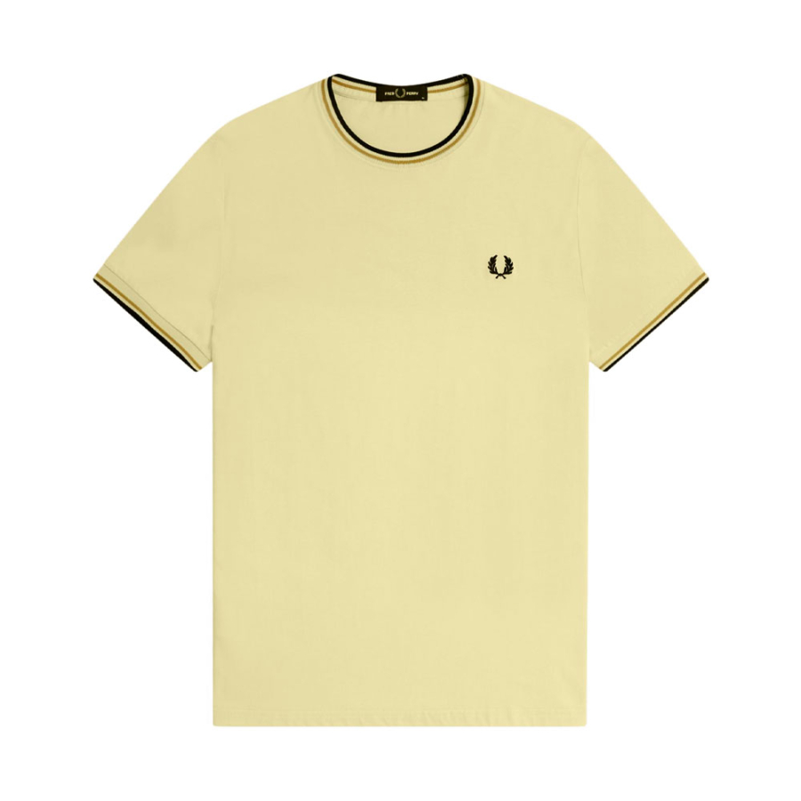 t-shirt-con-finiture-a-due-strisce t-shirt-con-finiture-a-due-strisce