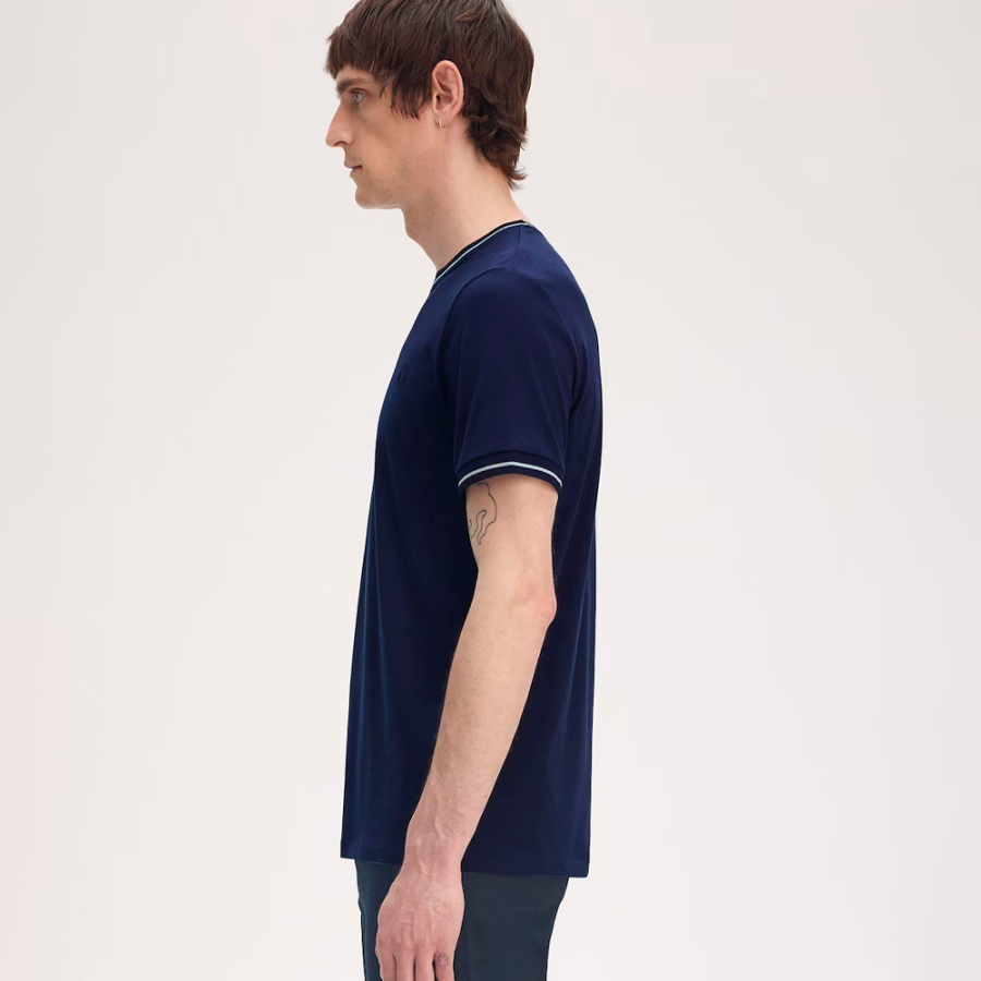 m1588-t-shirt-mit-doppeltem-spitzenmuster m1588-t-shirt-mit-doppeltem-spitzenmuster
