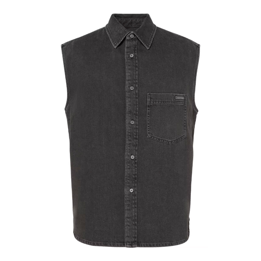 camicia-casual-classica-in-denim-hicks-color-carbone camicia-casual-classica-in-denim-hicks-color-carbone