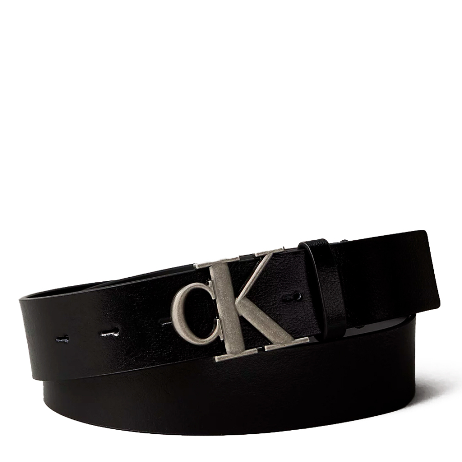 granulated-leather-belt-with-logo