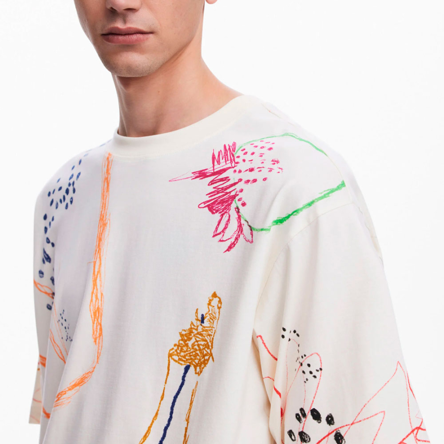 kurzarm-t-shirt-mit-zeichnungen kurzarm-t-shirt-mit-zeichnungen