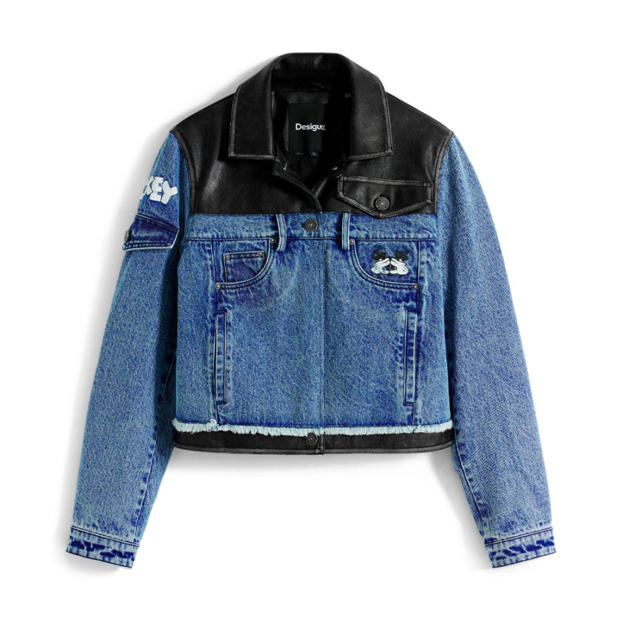 veste-en-jean-cire-mickey veste-en-jean-cire-mickey