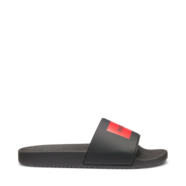 Hugo Boss Tongs avec logo sur la bride - 44 Noir- Ref.