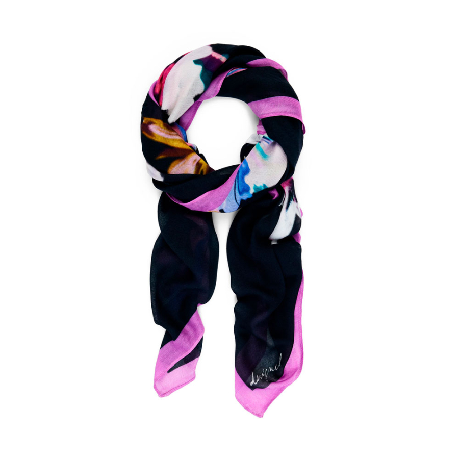 foulard-rectangulaire-fleuri foulard-rectangulaire-fleuri