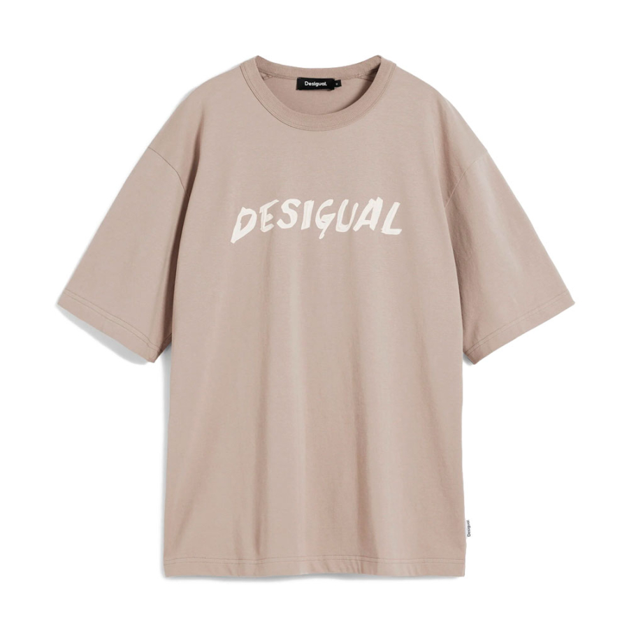 t-shirt-a-manches-courtes-avec-logo-texture t-shirt-a-manches-courtes-avec-logo-texture