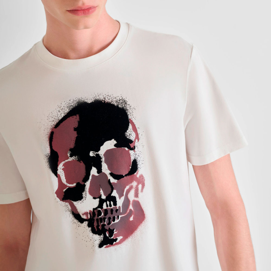 t-shirt-coupe-reguliere-avec-imprime-tete-de-mort