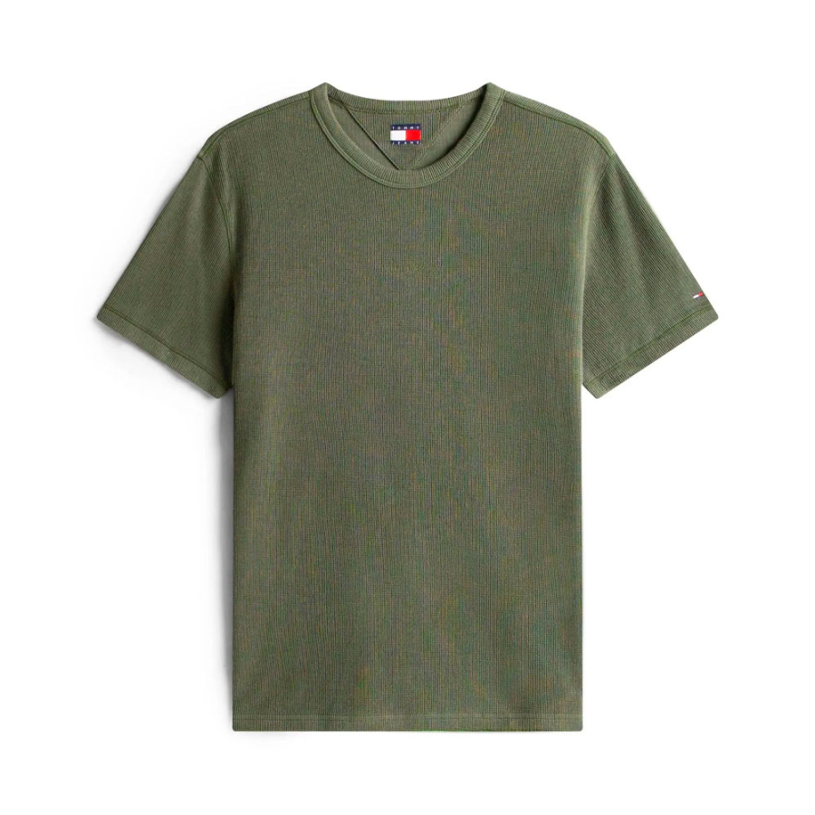 schlankes-t-shirt-mit-waffelschrift