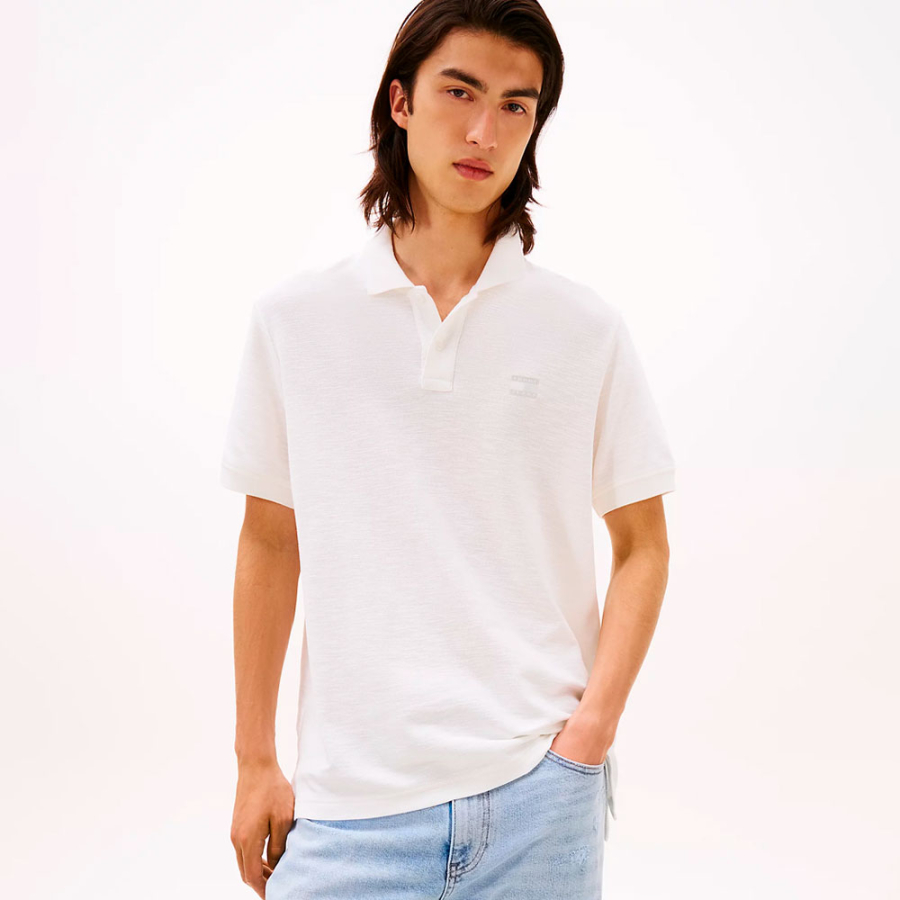 camisa-polo-pique-com-patch-tommy camisa-polo-pique-com-patch-tommy