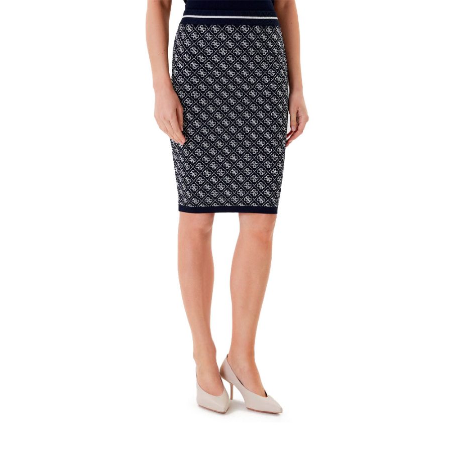 jupe-midi-en-tricot-avec-logo-4g jupe-midi-en-tricot-avec-logo-4g