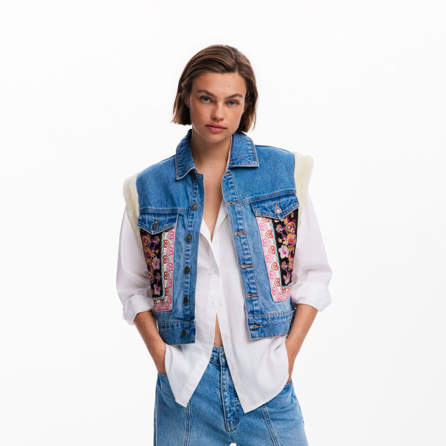 gilet-en-jean-en-peau-de-mouton gilet-en-jean-en-peau-de-mouton