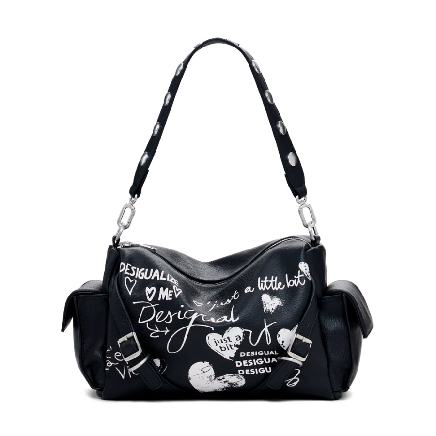 mittelgrosse-bowlingtasche-in-lederoptik-mit-buchstaben