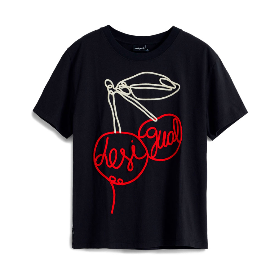 camiseta-relieve-cerezas camiseta-relieve-cerezas